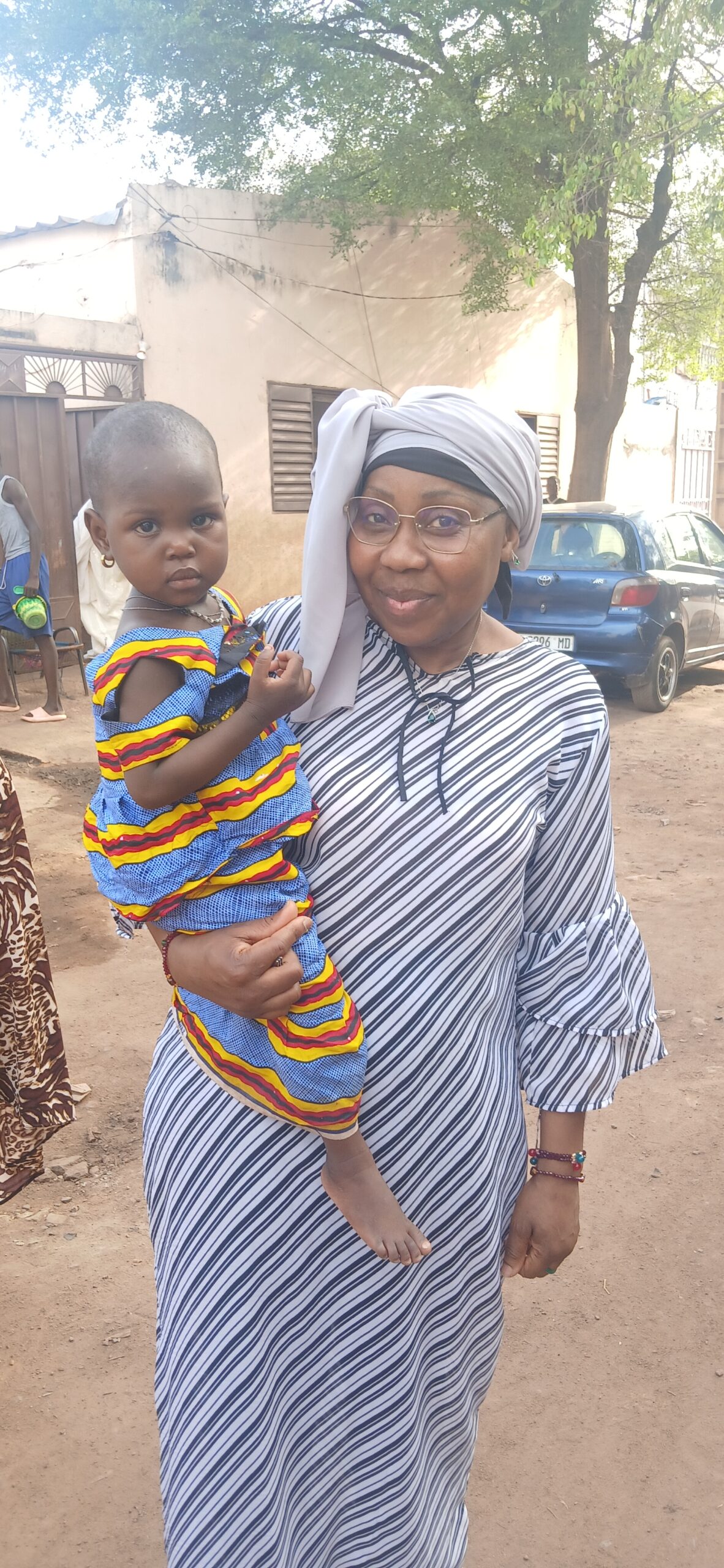 Visite amicale chez tantie Diabaté Djènèba