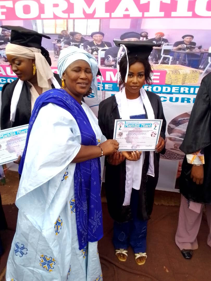 Fin de formation et Remise de diplôme.